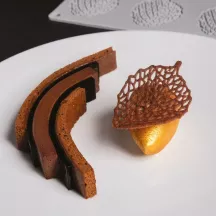 Silikonform für Hüppen Blatt