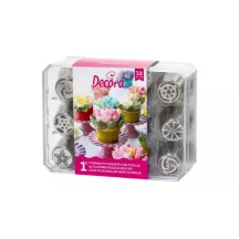 Spritztüllen-Set Blumenwiese, 12-teilig