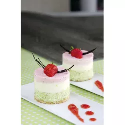 Vorspeisen- und Dessertform mit Auswerfer, rund