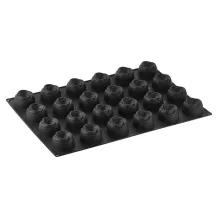 Silicone baking mold roses 24 cakes