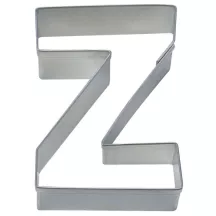Emporte-pièce Z en acier inoxydable, 6.5 x 4.7 x 2 cm