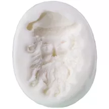 Silikonpräger Weihnachtsmann für Fondant & Co.