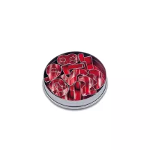 Set d'emporte-pièces pour chiffres, 9 pièces