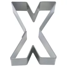 Emporte-pièce pour biscuits lettre X
