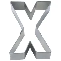 Guetzli-Ausstecher Buchstabe X