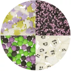 Sprinkle decor Spooky Halloween Mix 4 in 1, 100 g