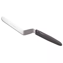 Angled spatula medium with plastic handle