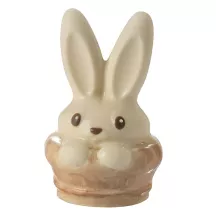 Chocolate mold bunny in a basket - Martellato