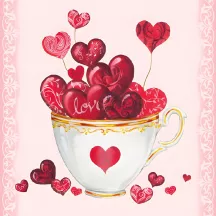 Love napkins - 20 pieces