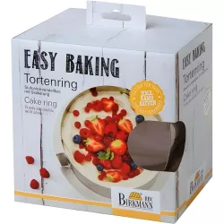 Adjustable cake ring Ø 18 to 30 cm, height 10 cm