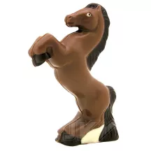 Chocolate mold Horse rising