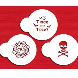 Mini-Schablonen Trick or Treat, 3er-Set