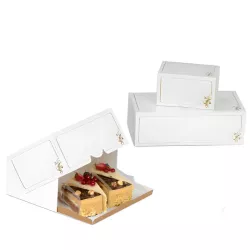Rectangular cake box 30.5 x 16 x 10 cm