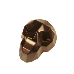 Moule à pralines Diamant Tête de mort, 20 pralines