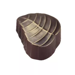 Pralinenform Blatt, 28 Pralinen