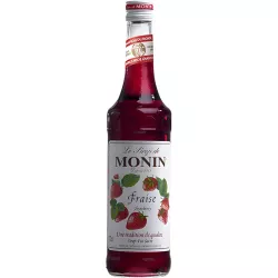 Sirop de fraise 250 ml pour les boissons, le café et les desserts