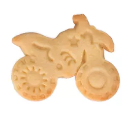 Cookie cutter with motocross ejector