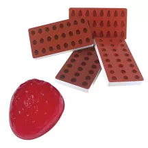 Moule à gelée Fraise, 24 pièces