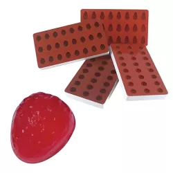 Moule à gelée Fraise, 24 pièces