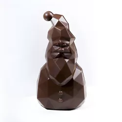 Schokoladengiessform Diamant Santa 2 Stück