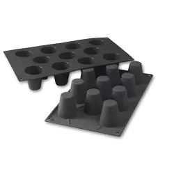 Stampo in silicone per Babà, piccolo, 11 pezzi