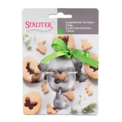 Set di 5 formine per biscotti pasquali con uovo di Pasqua e mini motivi