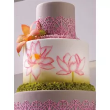 Airbrush Schablone Lotusblüte