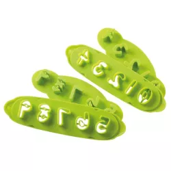 Alphabet Ausstecher-Set, 2 cm
