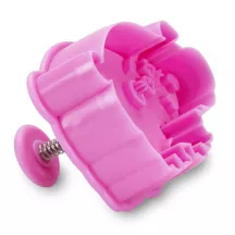 Lucky pig biscuit cutter with ejector and embossing
