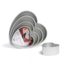 Mid-high heart mold - Heart mold: 20 cm