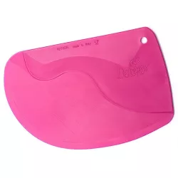 2 cornes à pâtisserie rose en plastique