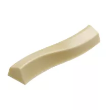 Curved chocolate bar shape