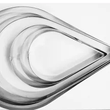 Anello per torta a goccia Ø 16 cm, altezza 5 cm