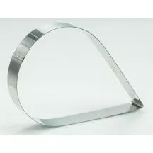 Anello per torta a goccia Ø 14 cm, altezza 5 cm