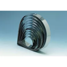 Anello per torta a goccia Ø 30 cm, altezza 5 cm