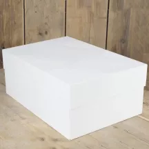 Scatola per torte rettangolare 40,6 x 30,4 x 15,2 cm