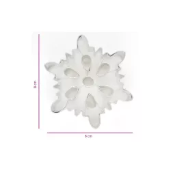 Emporte-pièce flocon de neige 8 cm