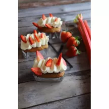 Mini moules à gâteaux en papier - Argent