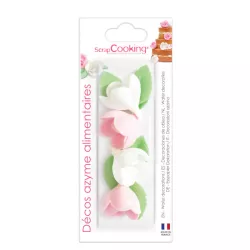 Unleavened decorations - Available colors: White and pink