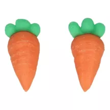 16 Decorazioni di carote di zucchero
