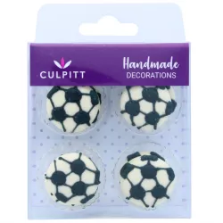 Sugar Decorations Football pk/12