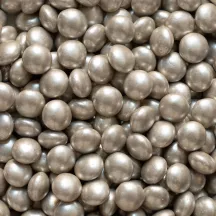 80 gr Silver chocolate dragees