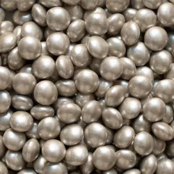 Draghette di cioccolato argento