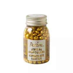 80 gr Dragées chocolat dorées