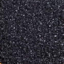 100g Black glitter sugar