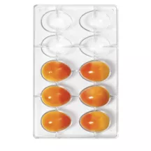 Moules à chocolats oeufs - Choisir la taille: 30 gr