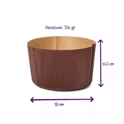 Panettone moulds - Size Panettone: 750 gr