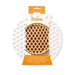 Round Lattice Crust Cutter for pies