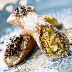 Sicilian cannoli molds