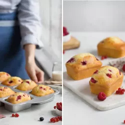 Moule "Mini cakes" en métal antiadhésif